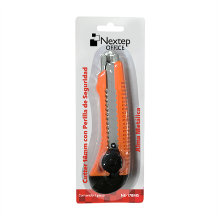 Cutter Nextep 18mm Alma Metalica