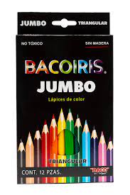 Colores BACO Jumbo C/12 Colores