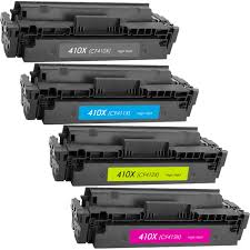 Pack 4 Toner Generico 410x Cf410x Cf411x Cf412x Cf413x Alto Rendimiento