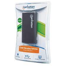 Lector De Memorias Manhattan 60 En 1 Usb 2.0 Negro 100939