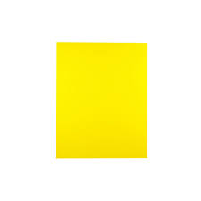 Foamy Liso Amarillo Canario T/Carta