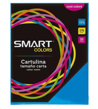 Papel Bond Color Azul Cobalto 
