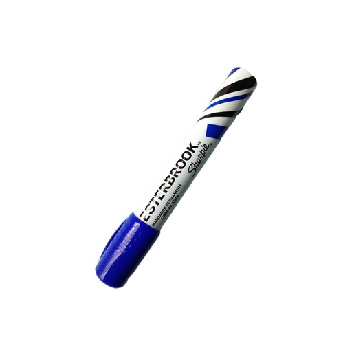 Marcador Permanente Punta Gruesa Esterbrook Azul