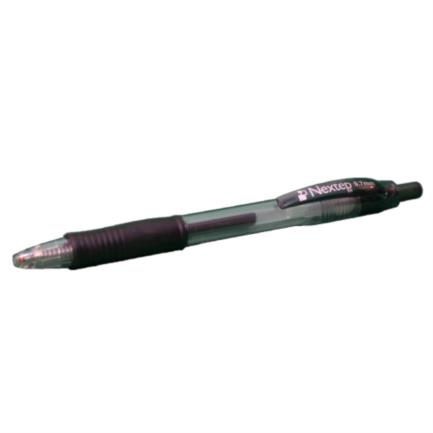 Boligrafo Retractil Gel Nextep Color Negro 0.7mm