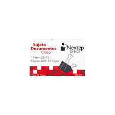 Sujeta Documentos Chico 19 mm (3/4) Nextep