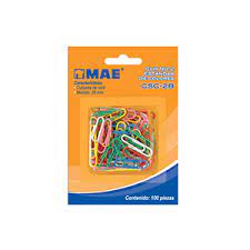 Clip Estandar De Colores No.2 MAE