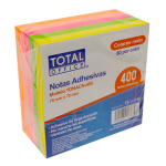 Block de Notas Total Office C/400hojas(3x3) color Neon