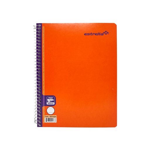 Cuaderno Francés Espiral 100hjs Estrella (Raya)