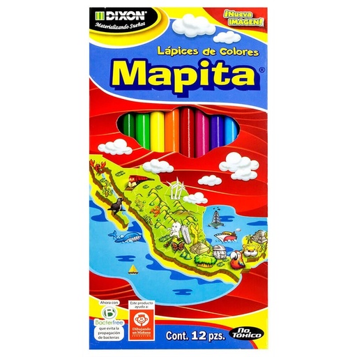 Lapices de Colores MAPITA C/12 Colores 