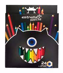 Colores Monster ESTRELLA C/24 Colores